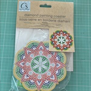 Diamond painting coaster kit NEW